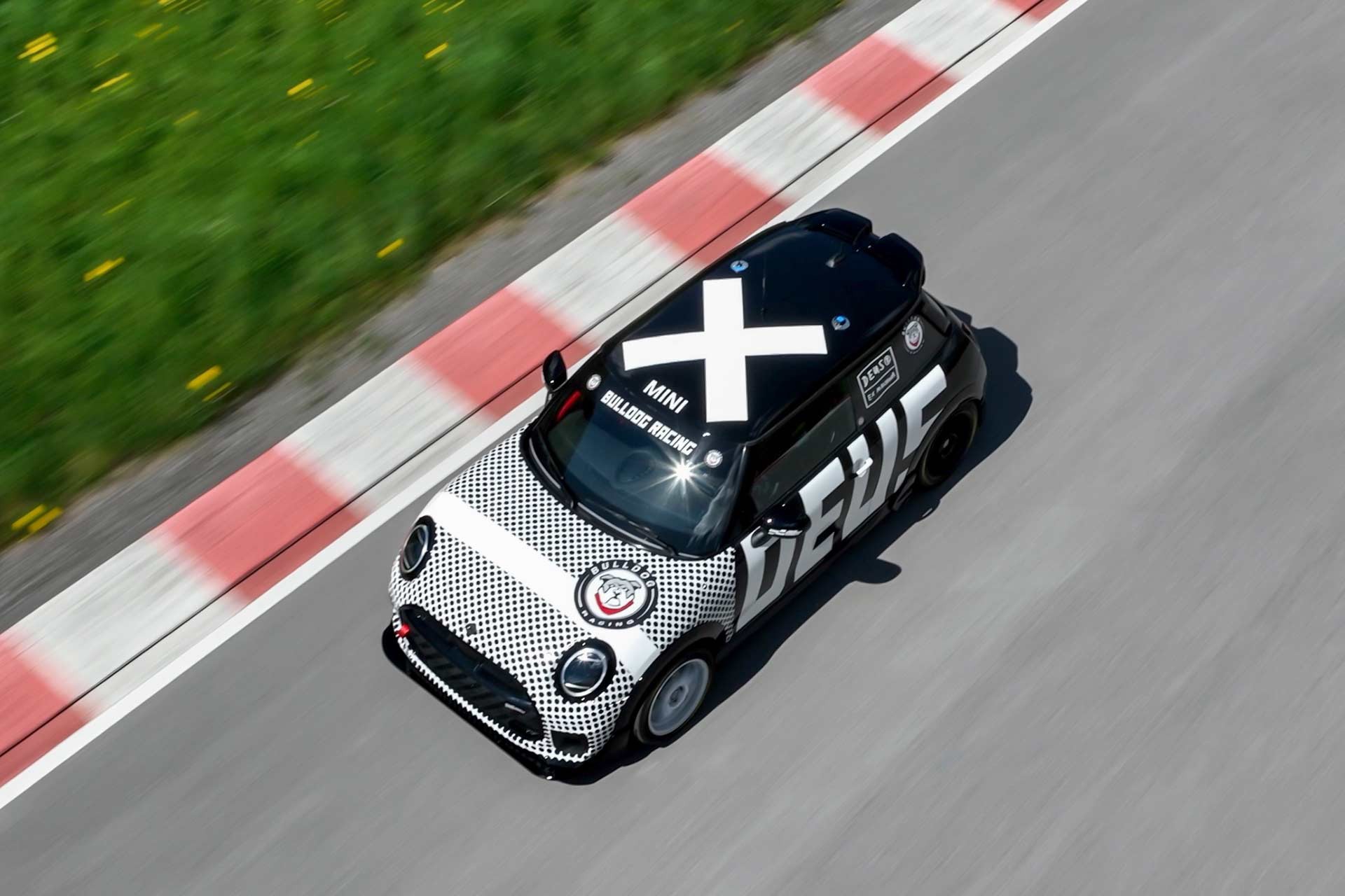 MINI JCW Draufsicht